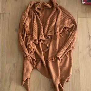 Amber Cotten fringe cardigan